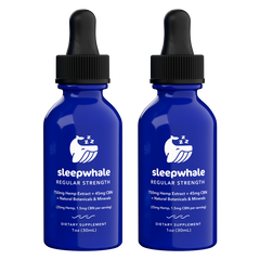 2 bottles of Sleepwhale Regular Strength