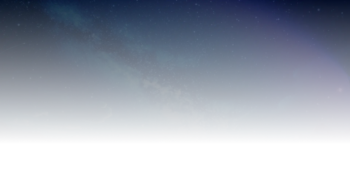 Gradient sky from blue to white