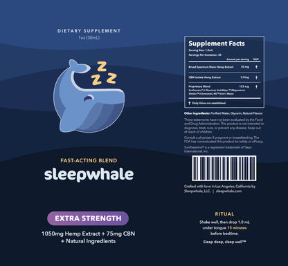Natural Sleep Drops (Extra Strength)